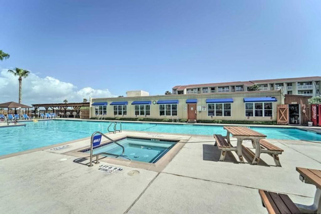 1 Bedroom Studio Near Beach W Pool & Amenities South Padre Island Exteriör bild